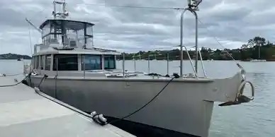 FPB 64 Circa Yacht delivery new zealand skipper